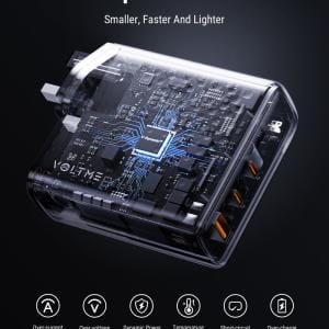 VOLTME|Revo 140 PD140W (USB-Cx2+USB-A) 三端口快速充電器 (英規) - Image 6