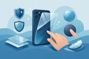 旗艦手機 保護貼 怎麼選？先看材質再看手感